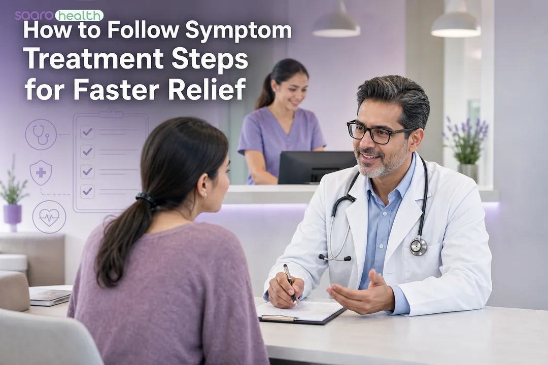 symptom treatment steps